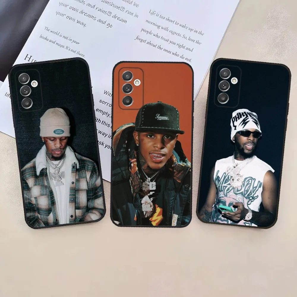 Toosii Rapper Phone Case For Samsung S24,23,22,30,21,10,9,Ultra,Plus,Lite,FE,5G Black Soft Case