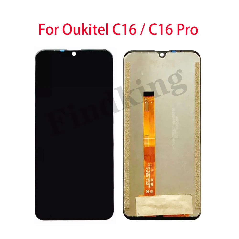 

Full Screen For Oukitel C16 LCD Display Touch Screen Digitizer Assemly For Oukitel C16 Pro Phone Replacement Repair Parts