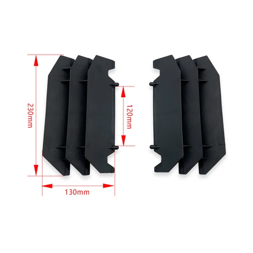 Imagen 2 del producto Protector de enfriador de aceite de motor para motocicleta SHERCO, rejilla de radiador SE SEF 125 250 300 450 500 2014-2024 Motocross