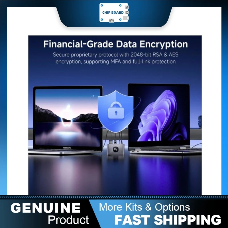 AweSun Cloud KVM Q1 Remote Management Device BIOS SSH Secure Access PC Mobile Cross Platform Cloud KVM Control Solution System