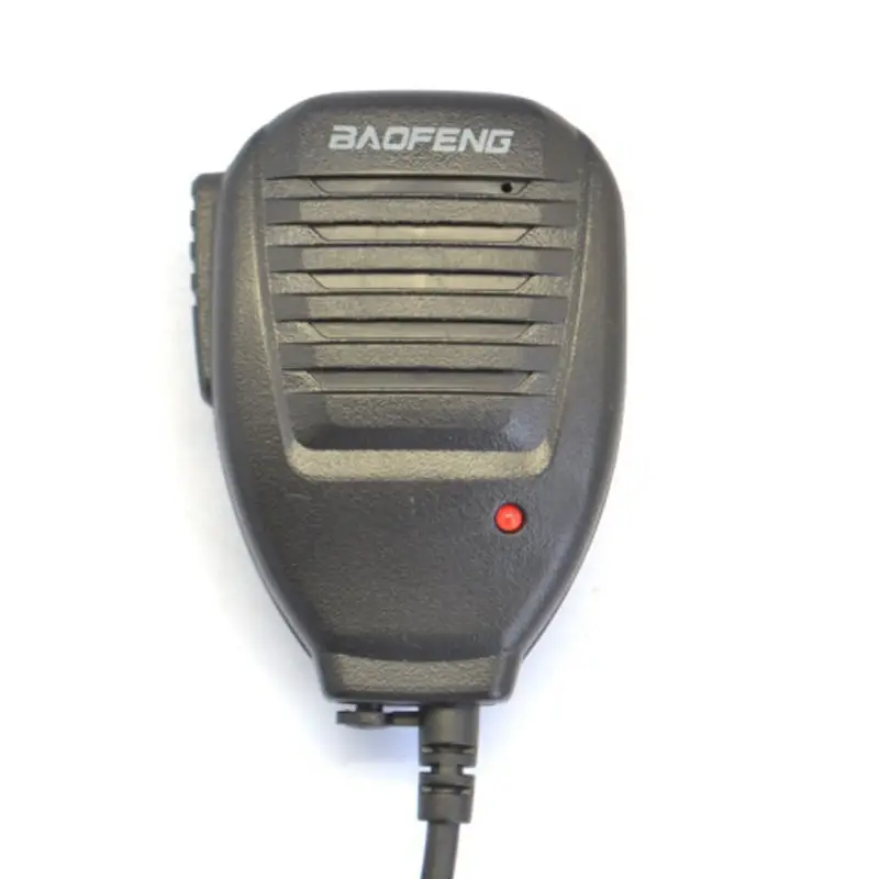 바오펑 UV-5R 플러스 BF-888S UV B6 UV-B5 UV-82 GT-3 UV5R 휴대용 라디오용 오리지널 2 핀 K 타입 PTT 마이크 스피커, 로트 5 개