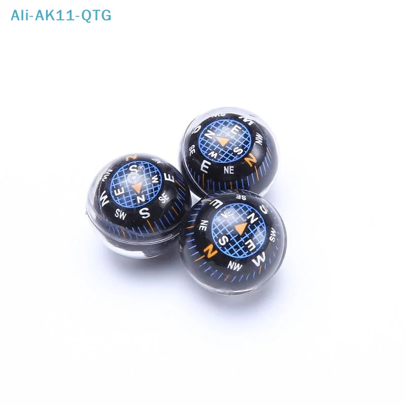 New Mini Ball Compass High Precision Waterproof Clear For Hiking Camping Outdoor Direction Guidance
