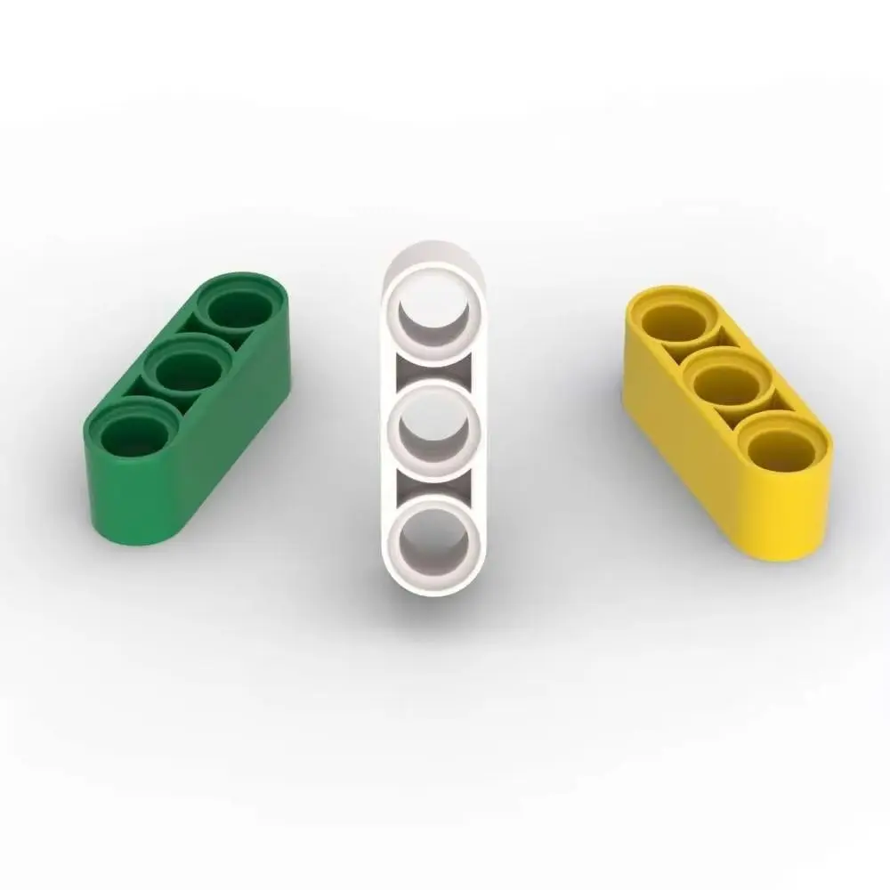 MOC 10PCS Liftarm Thich 1x3 32523 Kit di blocchi di costruzione Collegare la casa Castello Particelle di mattoni Giocattolo educativo Regalo di compleanno per bambini