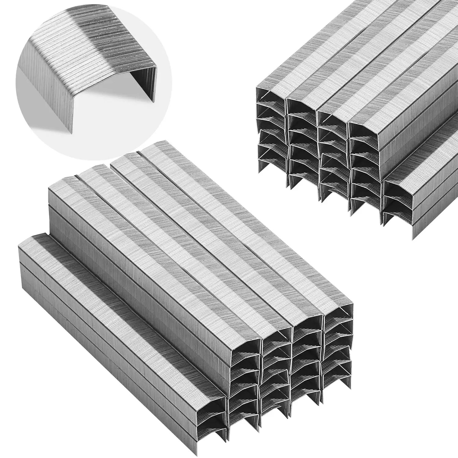 

B8 Crown Staples 1/4 Inch Leg Length for B8 Staplers - 30000 Pack for Home Office School