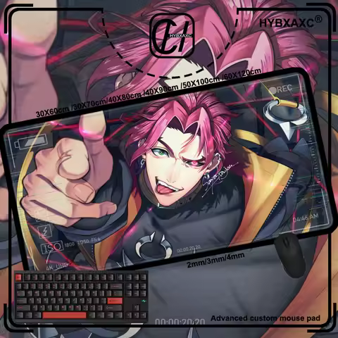 League of Legends Shieda Kayn Mouse Pad XXL Gaming Accessories Non-Slip Mousepad Keyboard Oversize Desk Mat Office Table Carpet