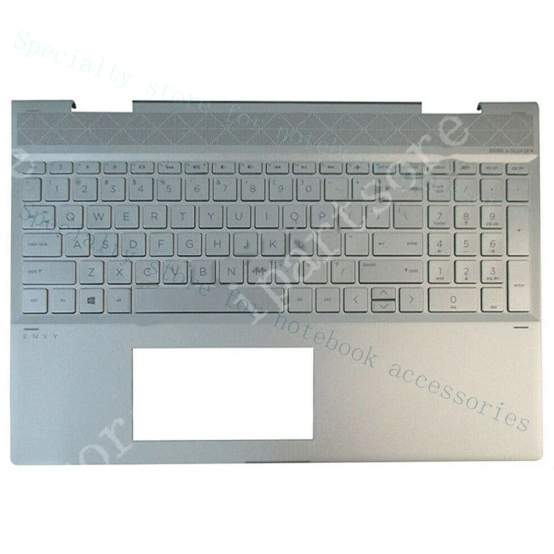 

A+ New For HP ENVY X360 15-CN Top Cover / Case with Keyboard 609939-001 L20746-001