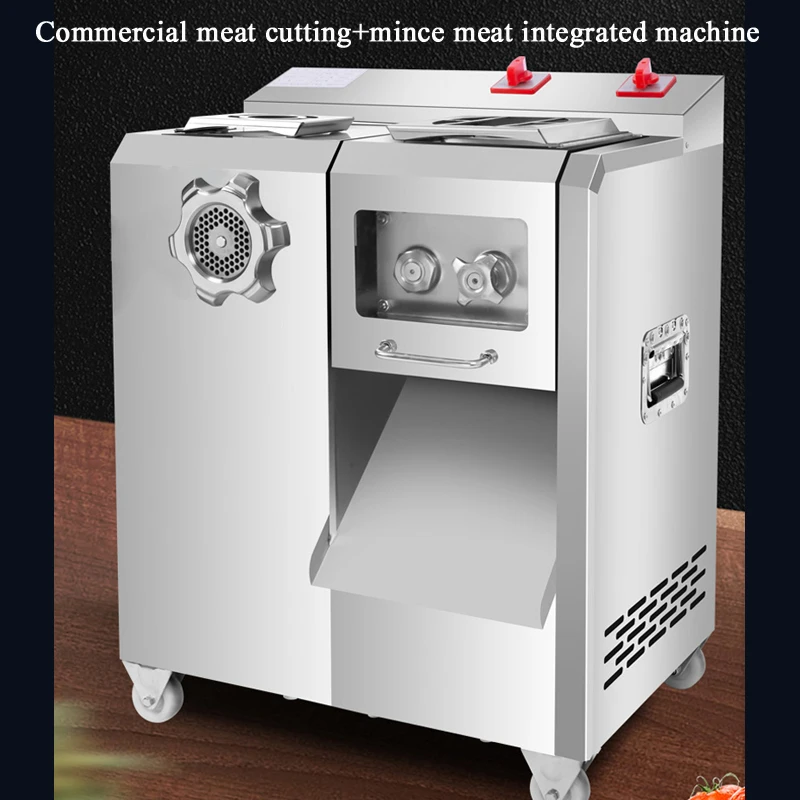 

Commercial Electric Meat Slicer Machine Household Meat Grinder Automatic Fish Cutter Vegetable Slicering Fillet Shredded Slicer