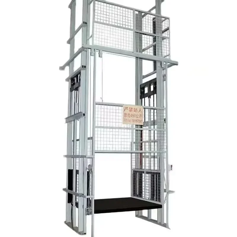 

Hydraulic Goods Lift, 2-3 Ton Loading Elevator Platform for Indoor/Outdoor Fixed Freight Lifting