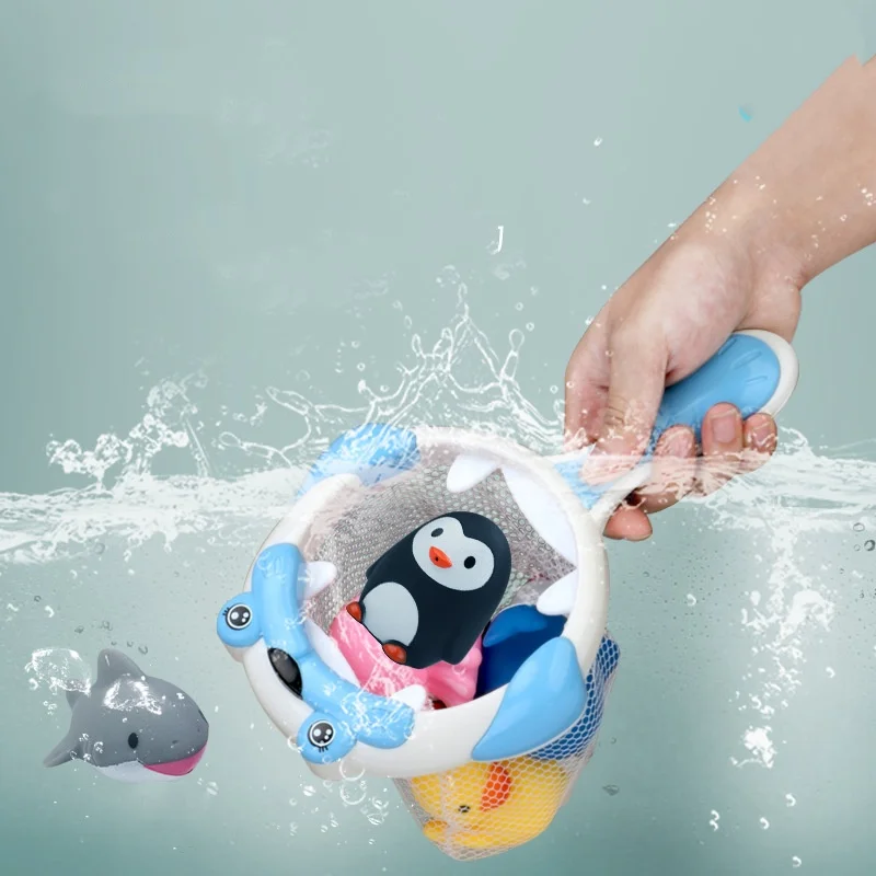 子供のお風呂のおもちゃ屋内屋外スイミングプールビーチインタラクティブキャッチ魚ゲームおもちゃ水浮遊魚のおもちゃ水スプレーお風呂のおもちゃ