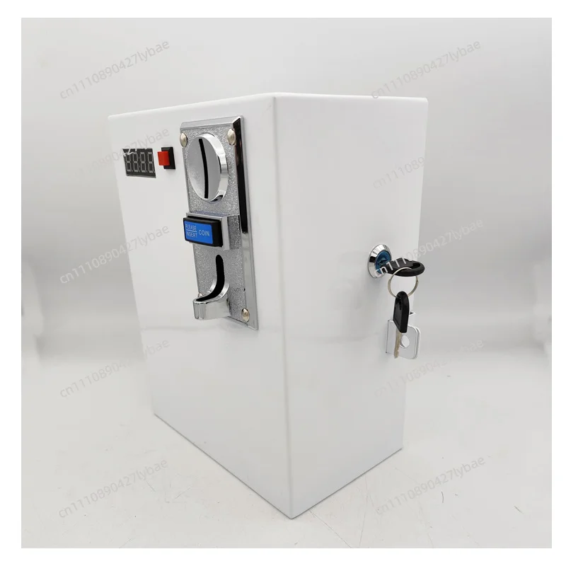 Multi Coin Timer Controller Box 110V/220V Timer Board for Washing Laundry Car Washer Machine 6 Types Coin Recognition