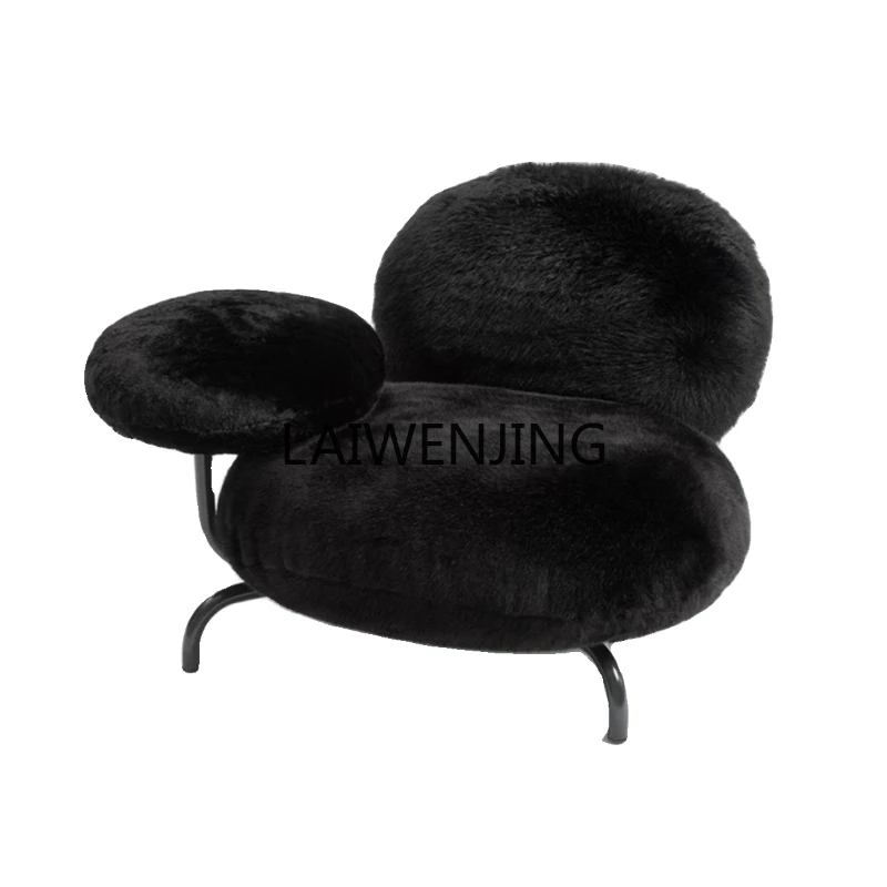 

MJY Italian Furry Puff Model Room Single Multiplayer Sofa