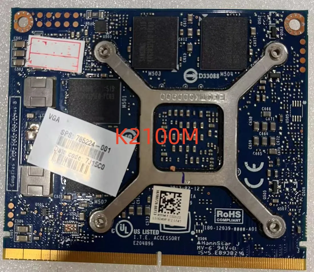 K2100M 2Gb M2200M 4Gb Is Suitable for Imac A1311 2010 2011 A1312 2009 2010 2011 2Gb, Ddr5 Vga Supports X Graphics Card