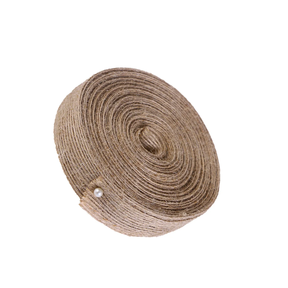 

DIY Natural Hemp Jute Webbing Twine Ribbon Woven Craft Decor Wedding Gift Basket Vase Accessories Jute Webbing