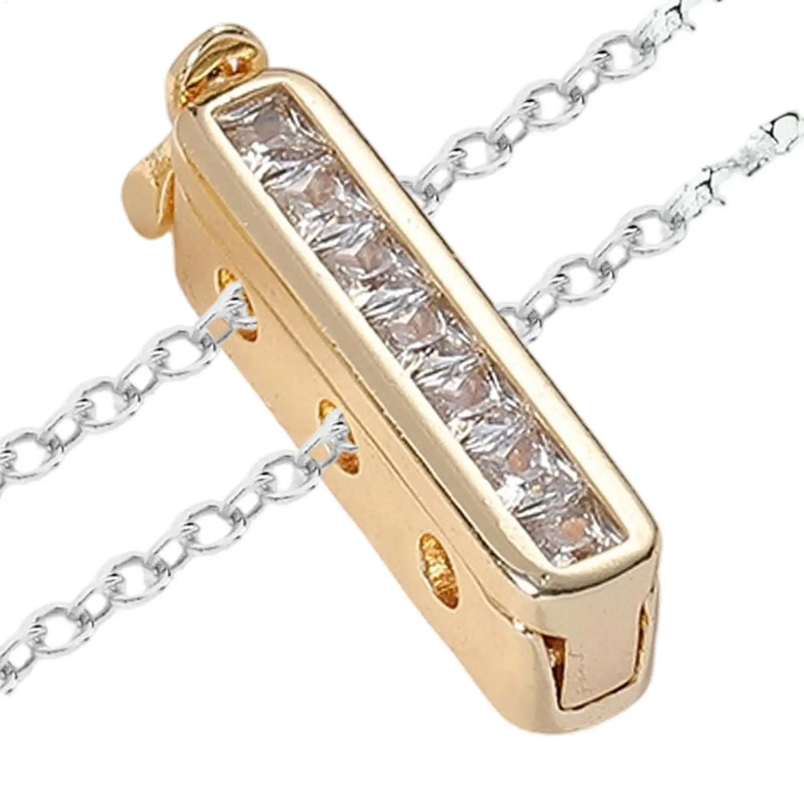 Necklace Shortener Clasp Beading Bracelet Fixing Clip Jewelry Adjuster Buckle Component Supplies For Travel Commuting Party home