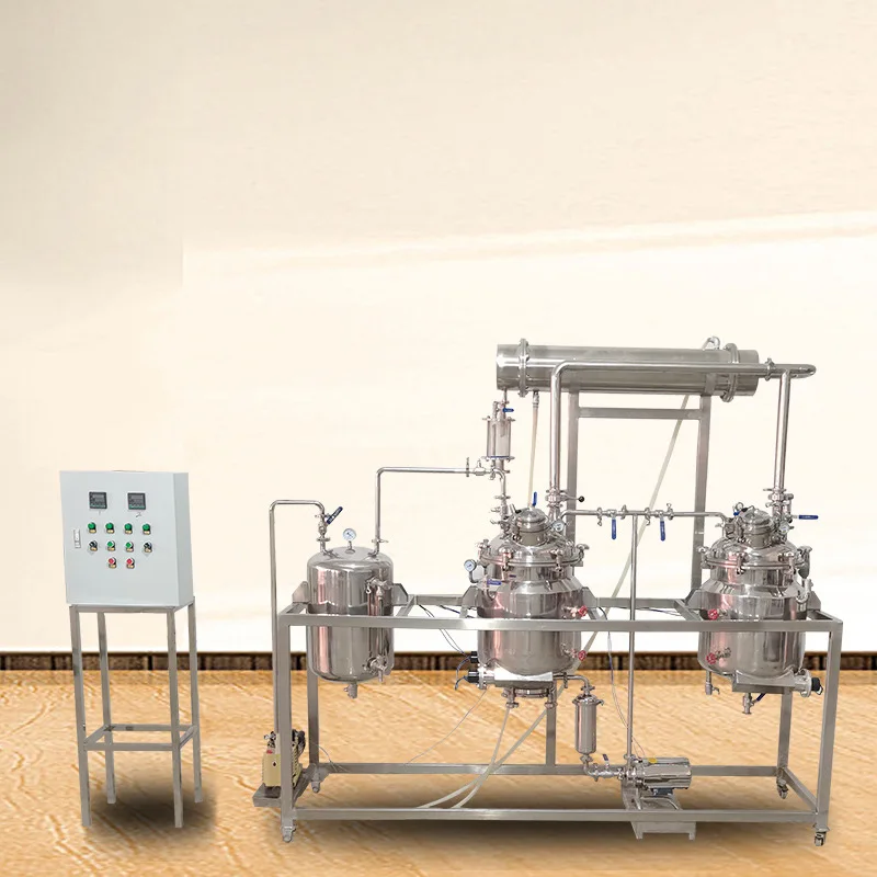 Concentrator Vacuum Water Alcohol Oil Vegetable Oil Essential Oil Extraction Machine Hot Reflux Extraction Concentrator