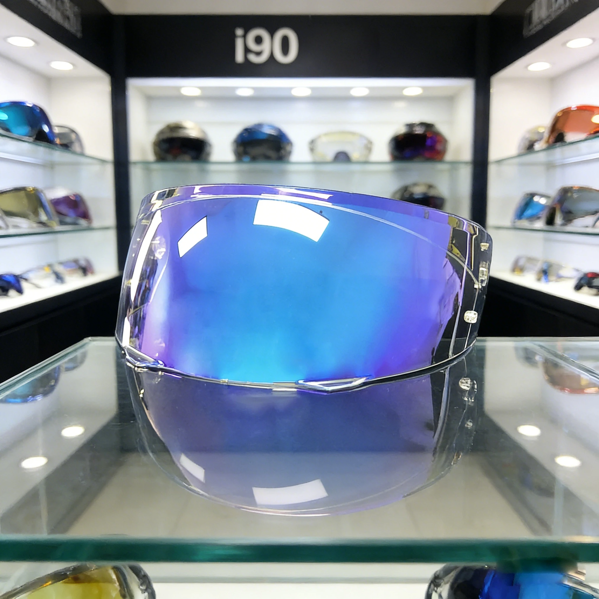 

Motorcycle Helmet Visor Replacement Lens For HJC i90 HJ-33 i91 Helmet Shield Uv Visor