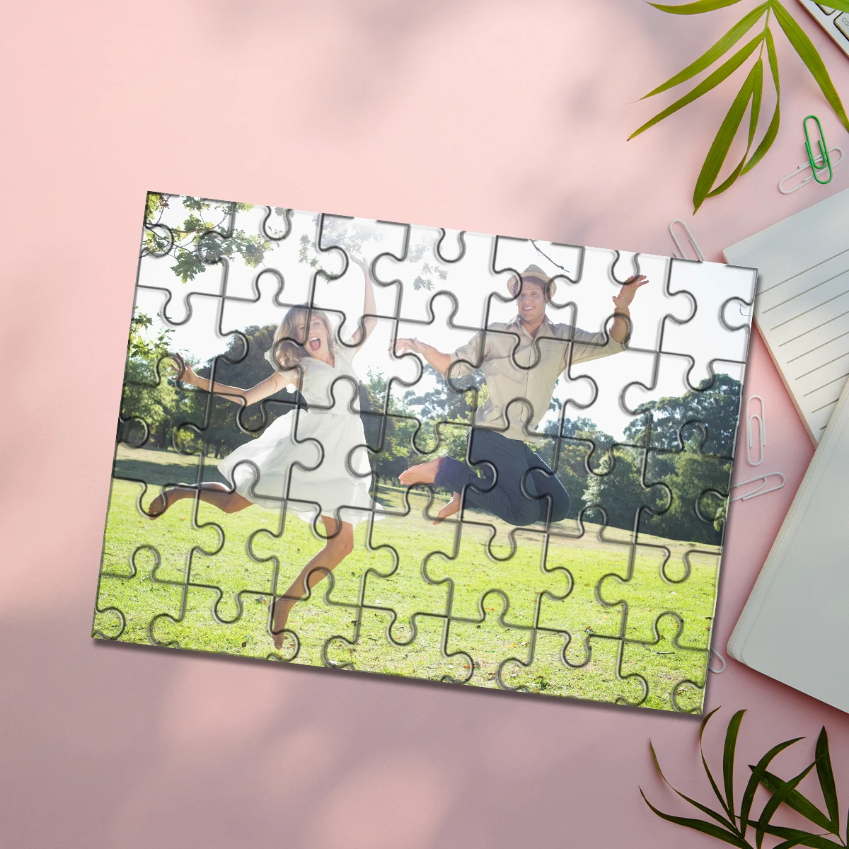 35/300/500/1000pcs Personalized Custom Photo Puzzle couple photos Puzzle Ideal Gifts For Him Her Family Friends Children