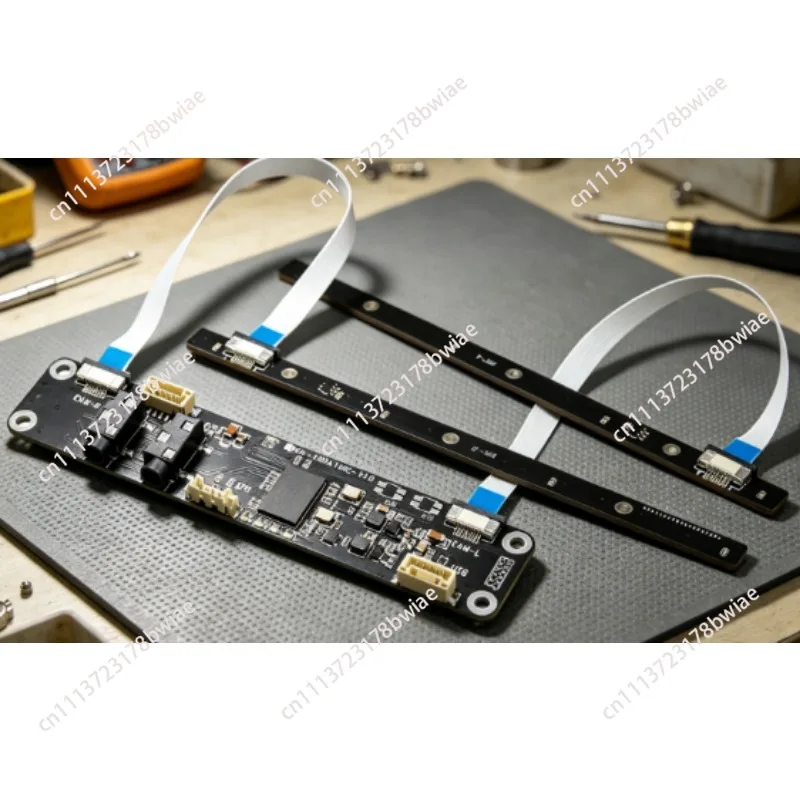 4 Arrays of 8 Linear Omnidirectional Microphone Module USB Far-field Source Localization Conference Noise Reduction
