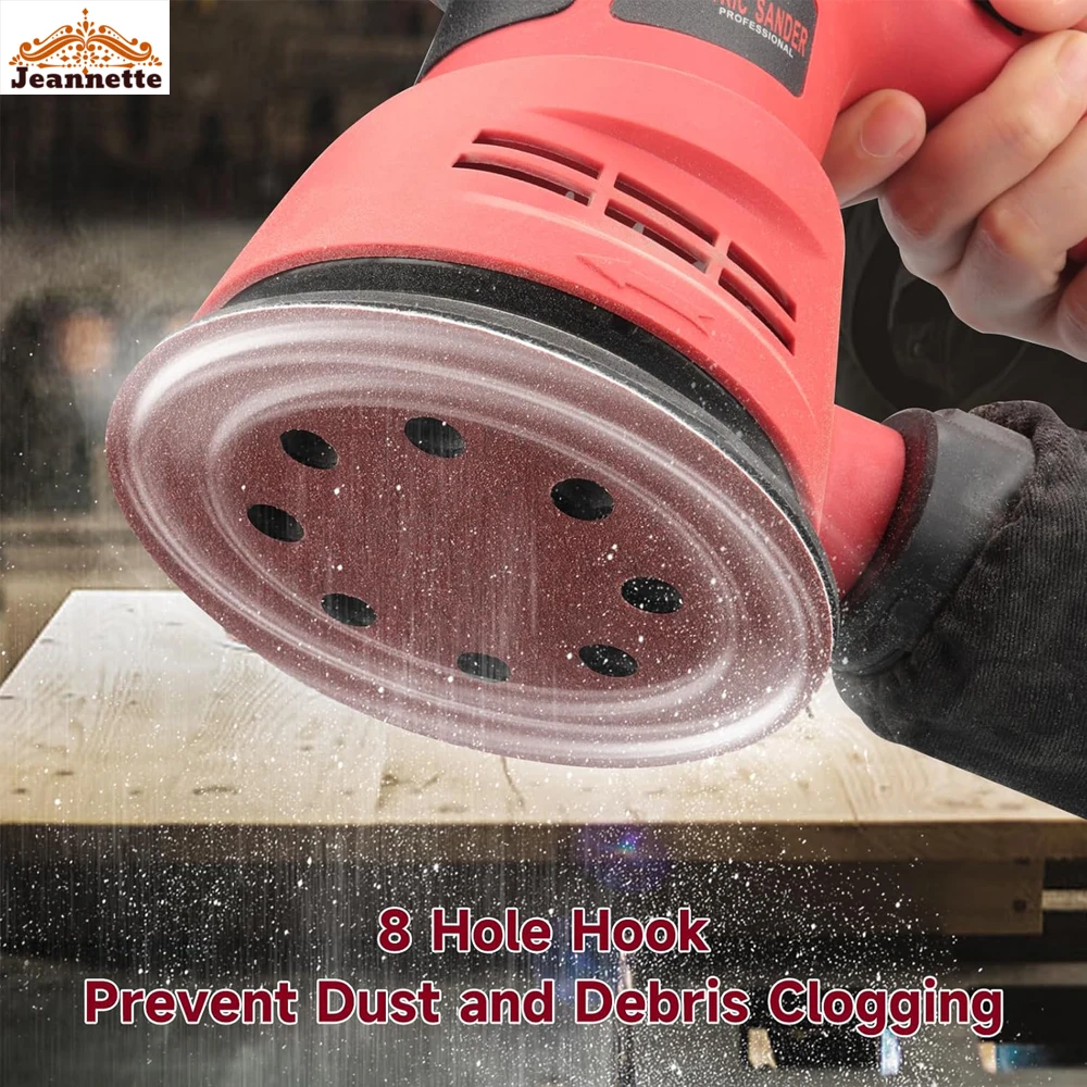 

Universal Sanding Discs Hook Loop Sandpaper 40 80 240 400 1000 Grits Sandpaper Sander Sand Paper for Random Orbital Sander
