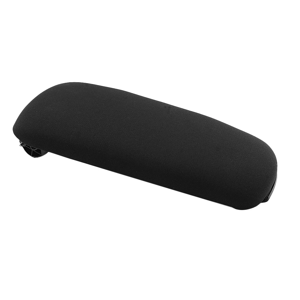 8E0864245E Black Cloth Center Console Armrest Cover Lid  Replacement for Audi A4 B6 B7 2001-2008 4-door