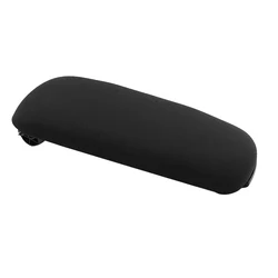 8E0864245E Black Cloth Center Console Armrest Cover Lid Replacement for Audi A4 B6 B7 2001-2008 4-door