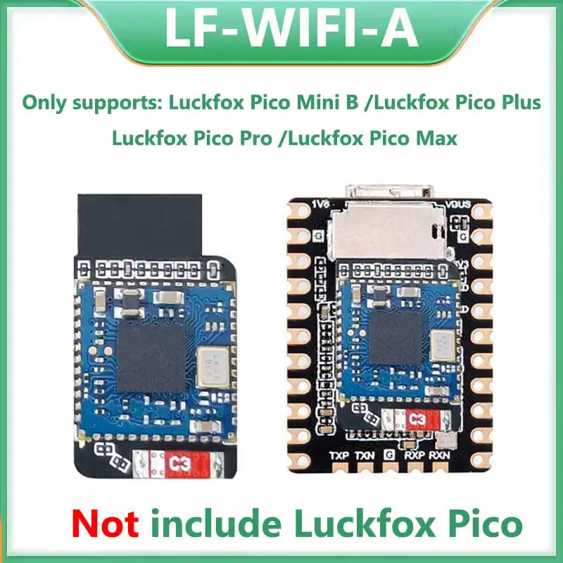 

Плата модуля расширения RTL8723 WIFI SDIO для Luckfox Pico Max/Luckfox Pico Pro/Luckfox Pico Plus/Luckfox Pico Mini B