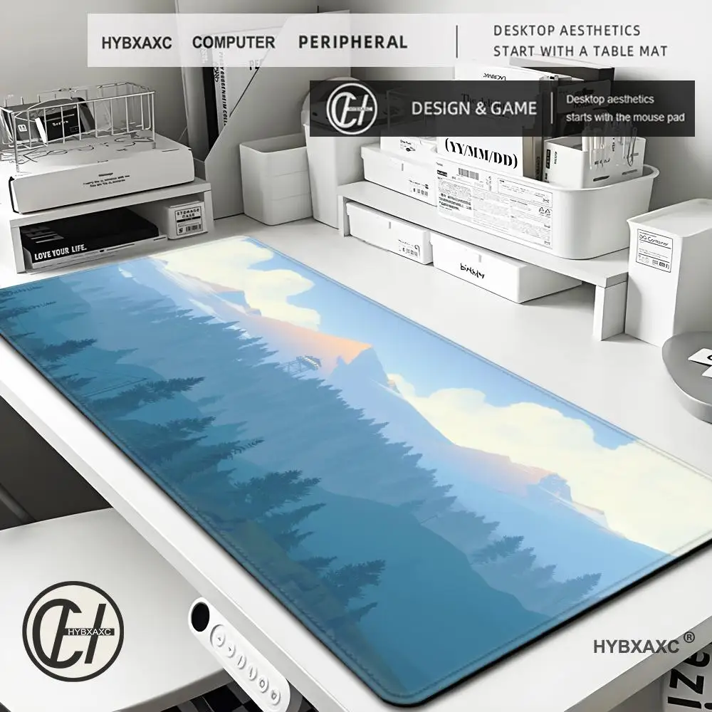 

Firewatch Mat Mousepad Gamer Office Mat Mouse Pad Light Gaming Accessories Desk Mat Art Keyboard Mats 900x400 Mausepad Company