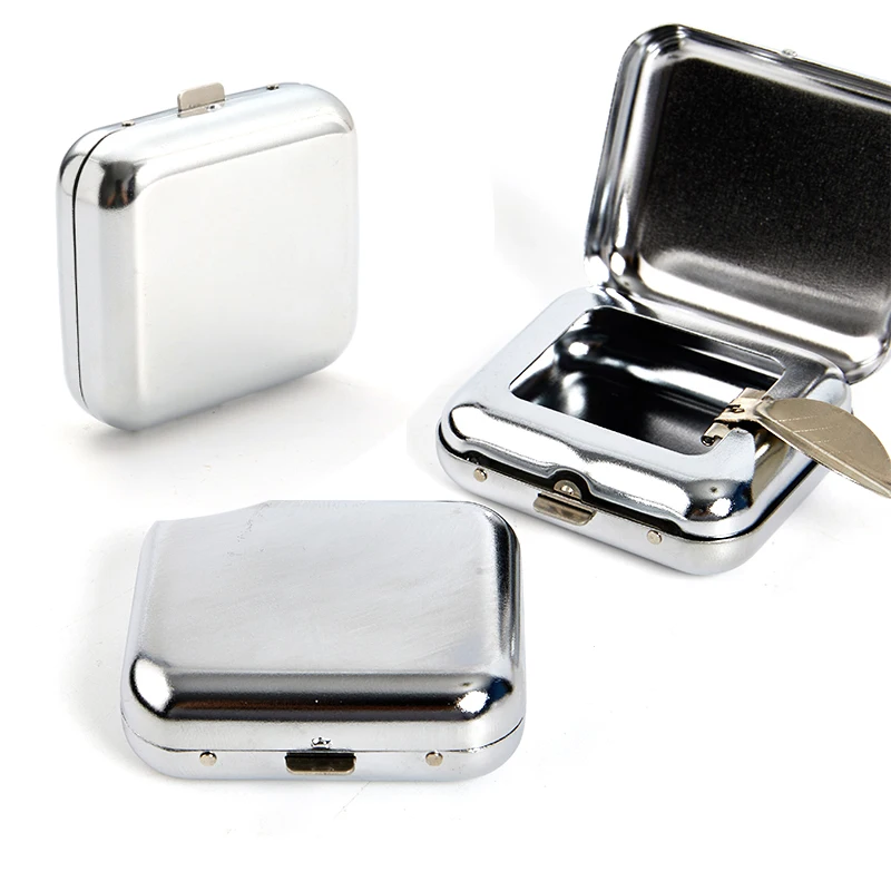 Fashion Pocket Ashtray With Lids Outdoor Portable Ashtray Bar Hotel Home Ashtray