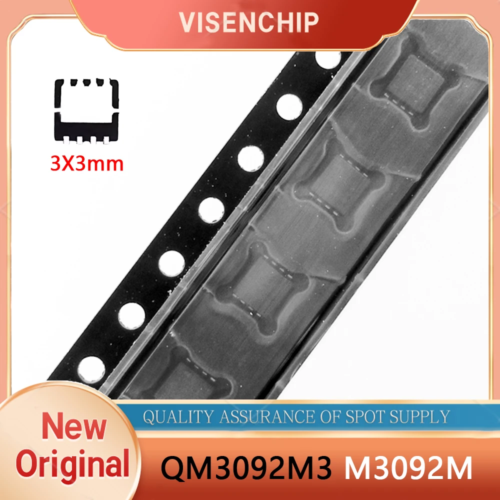 10pieces New Original QM3092M3 QM3092M M3092M 3MM*3MM MOSFET QFN-8