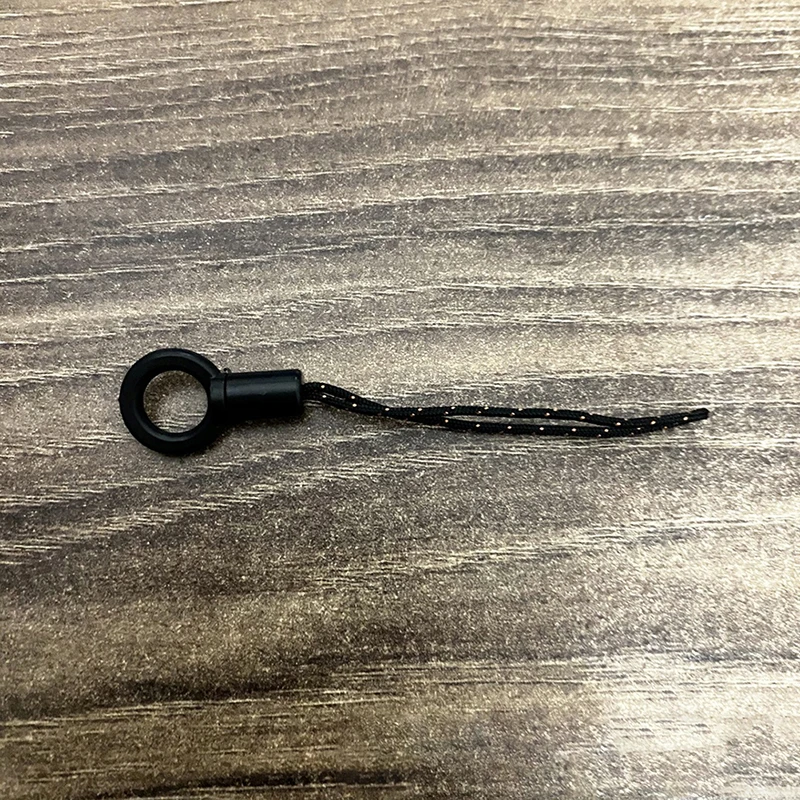 صغير أسود الحبل حبل رئيس مشبك DIY الهاتف المحمول قذيفة ملحق العالمي الهاتف الحبل