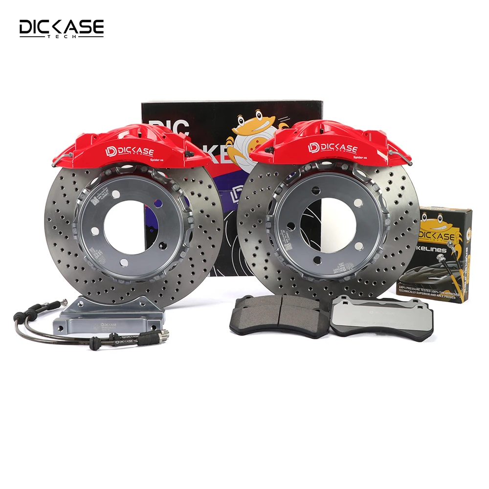 DICASE Big Brake Kit Auto Brake Caliper 6 Piston with 405*34mm Rotors Ceramics Sports Pad For Lexus LC300