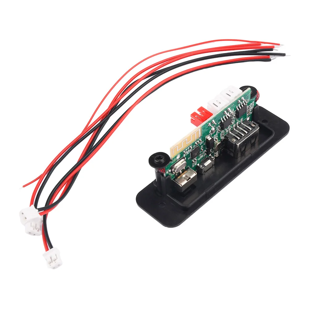 Bluetooth MP3 Decoder Board Module Car FM Radio Module MP3 WAV Decoding with Bluetooth Call Speaker Amplifier Audio Receiver