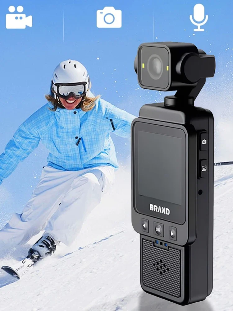 AliExpress APWIKOGER 1080P HD Handheld Pocket Camera 360° Rotating WiFi Sports Wearable Camera Travel Bicycle Night Vision Driver Recorder  for Motor