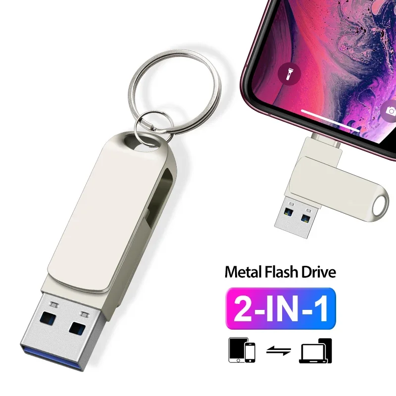 High Speed USB 3.0 Stick i-flash drive for ipad iphone usb flash drive 32GB/64GB/128GB/256GB Metal pendrive High Speed U Disk