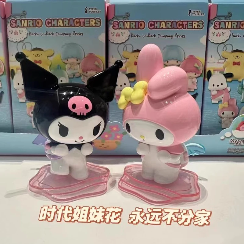 

Miniso Sanrio Animated Character Cinnamon Roll Pom Pom Purin My Melodic Black Beauty Backward Friends Action Figurin