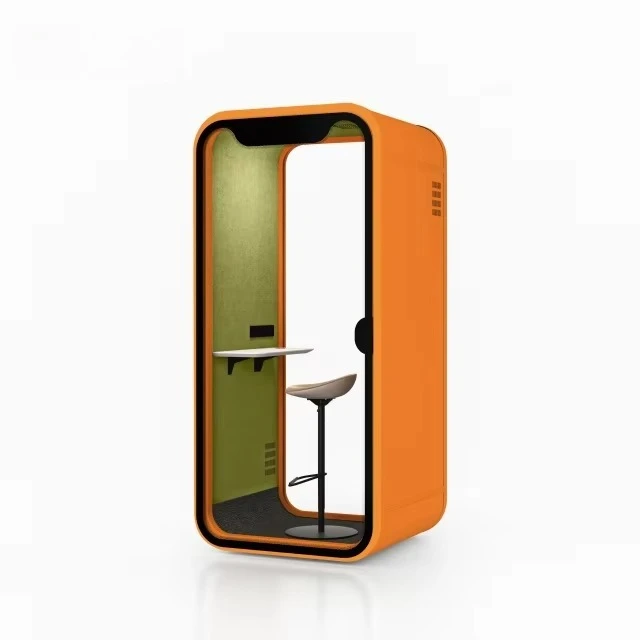 Silent Sleep Soundproof Booth Customized Internal Environment Built-In Power Ventilation System Mini Rest Cabin for Office Hotel