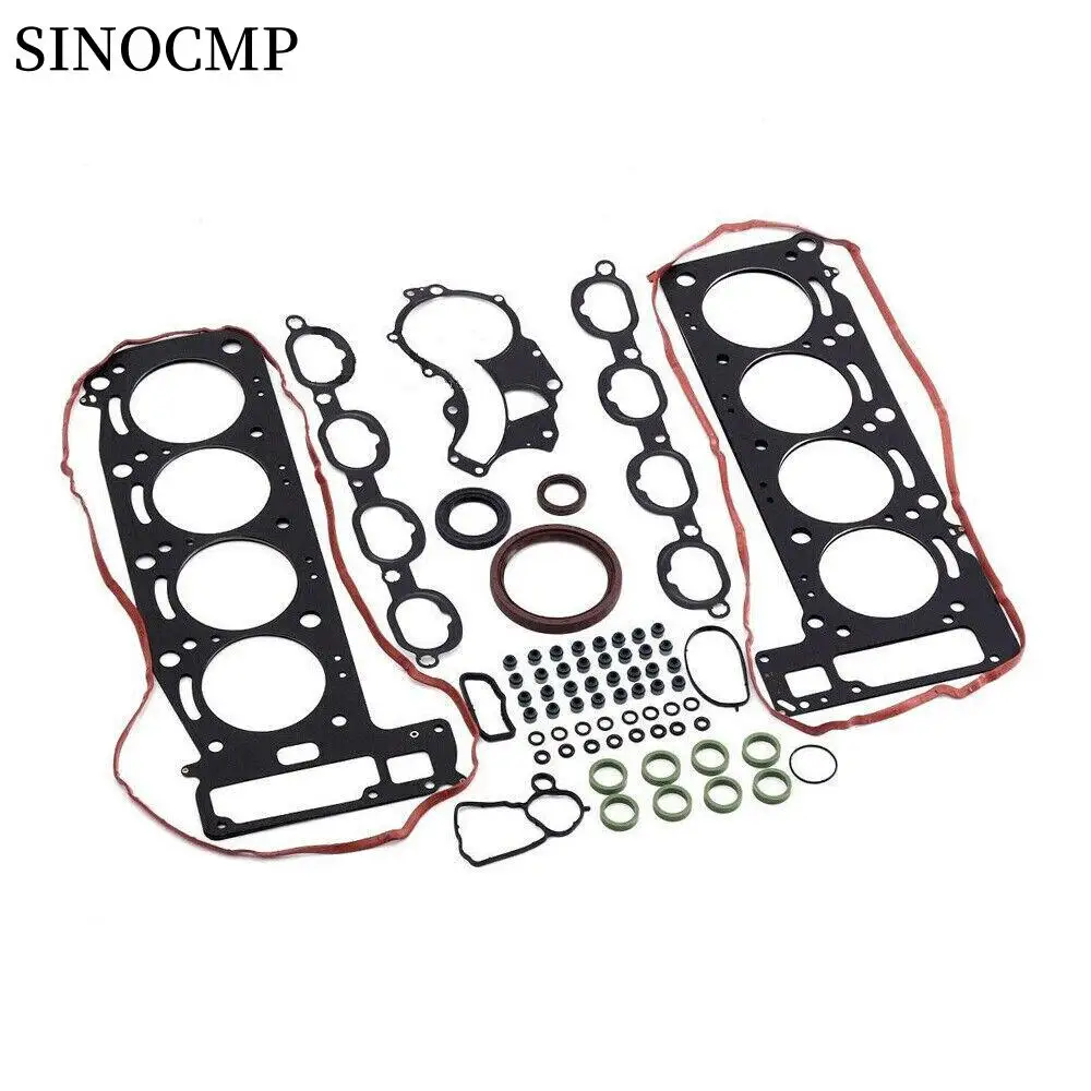 Комплект прокладок двигателя для Mercedes-Benz C63 E63 AMG W204 W211 M156 M159 6,2 6,3 л V8 1560160020 1560160120 1560160420 1590160121