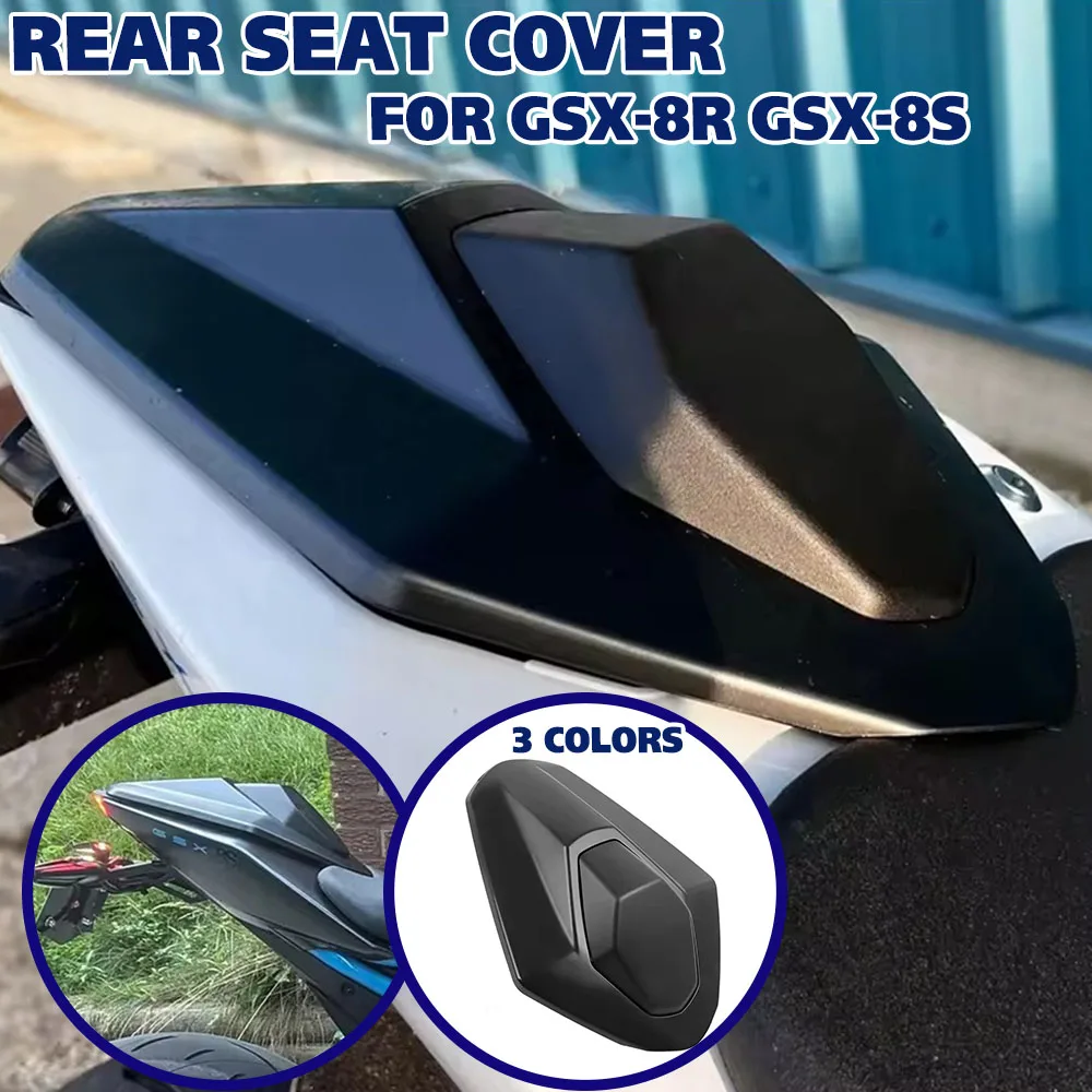 

Rear Seat Cover For Suzuki GSX-8S GSX-8R 2023 2024 2025 Motorcycle Passenger Pillion Fairing Seats Cowl GSX8S GSX8R GSX 8R 8S