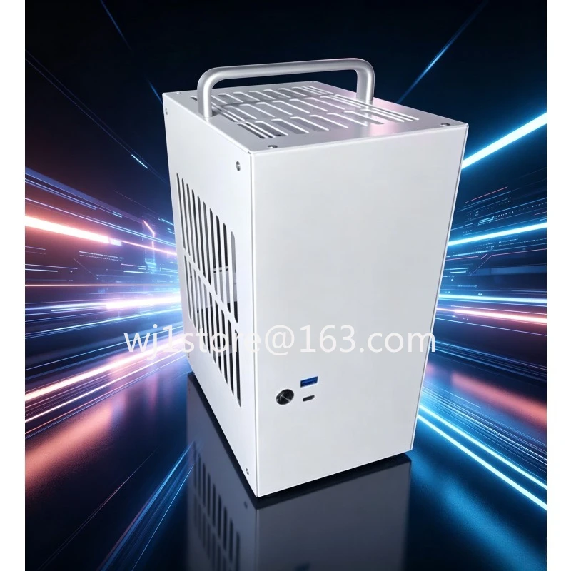D19PRO metal mini chassis power supply small 1U power supply nuclear display A4 small chassis K39T40