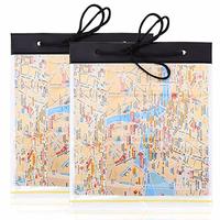 Map Case Transparent Waterproof PVC Stationery Storage Holder Cover Camping Fishing Picnic Mountaineering Pocket Bag