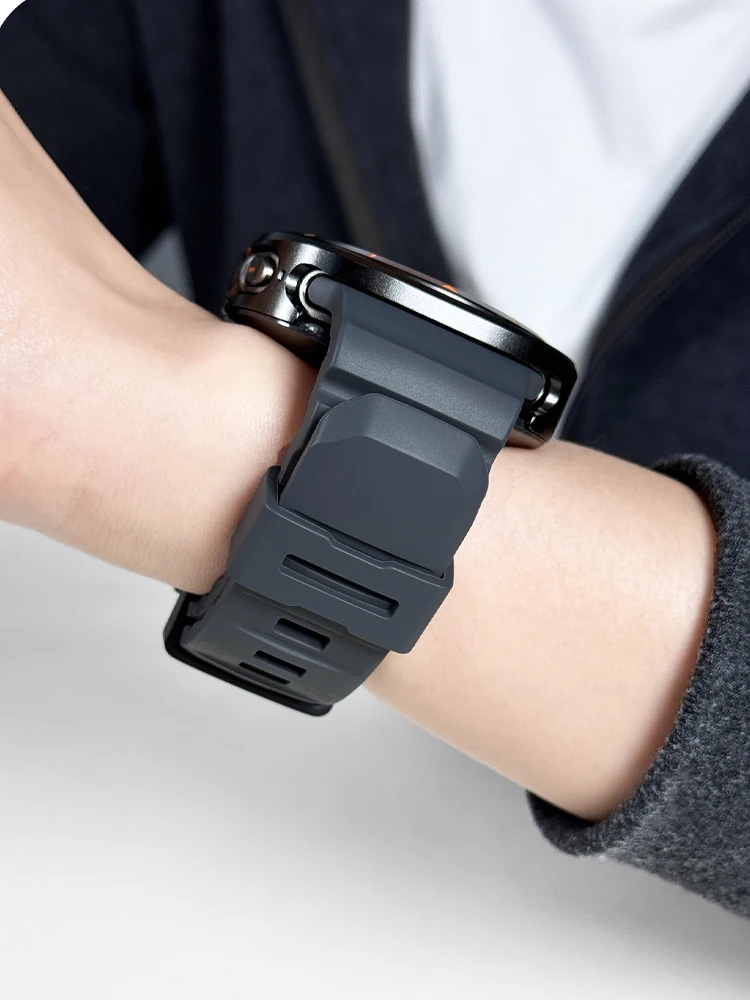 Sport Strap for Samsung Galaxy watch 8 classic 46mm 8 44mm 40mm Rubber Wristband bracelet correa Galaxy watch 8 band accessories