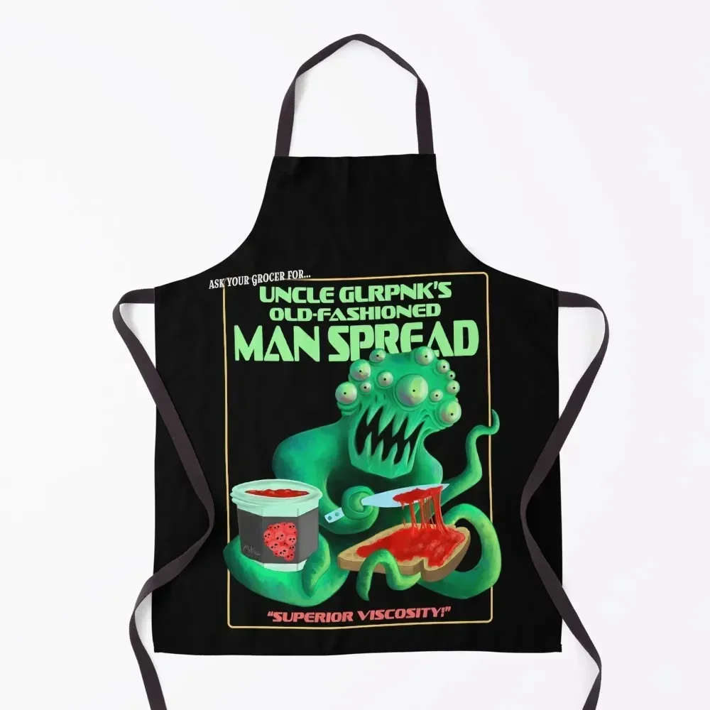 Uncle GLRPNK'S Old-Fashioned MAN SPREAD Apron Kitchen Accessories 2022 For Men Customizable Woman Apron