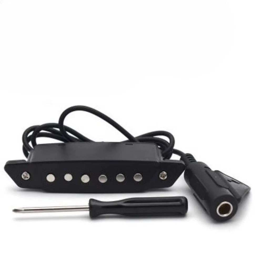 

Folk Acoustic Guitar Pickup Sh-85 No-hole Magnetic Sound Absorption Plug and Play