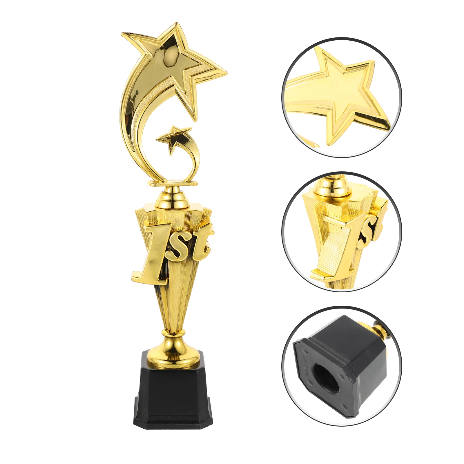 

Star Award Unique First Place Shine Trophy For Competitions Office Rewards School Sports Party Favors Large Soccer Champions