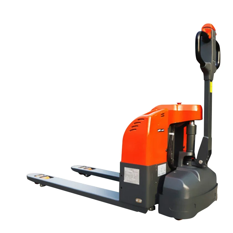 

Custom Wholesale 2 Ton 3t Small Pump Rubber Wheel Full Electric Pallet Jack 2t