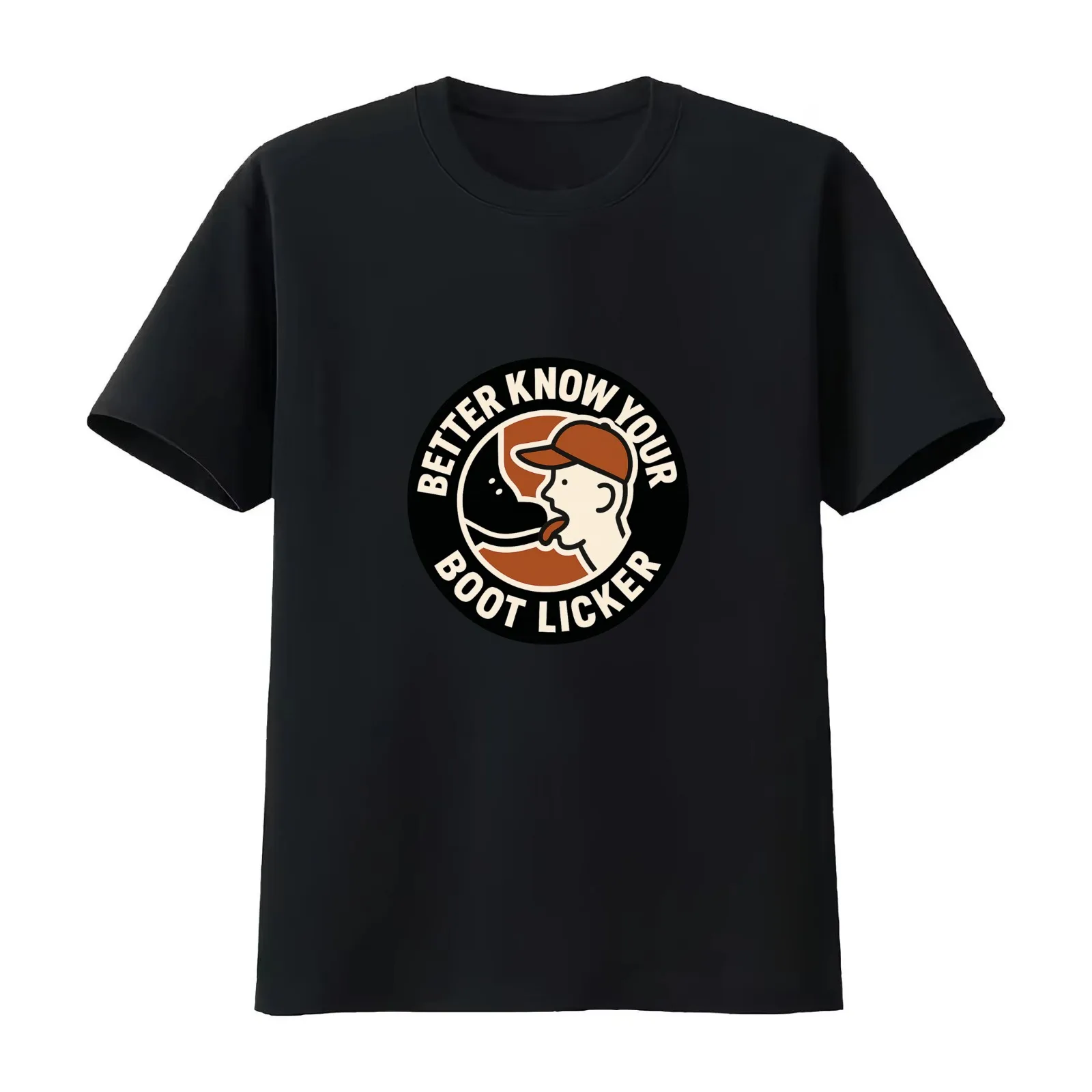 Better Know Your Boot Licker (B.K.Y.B.L) @sgtpants033one T-Shirt Summer Casual Cotton Tee Oversized Streetwear Tops
