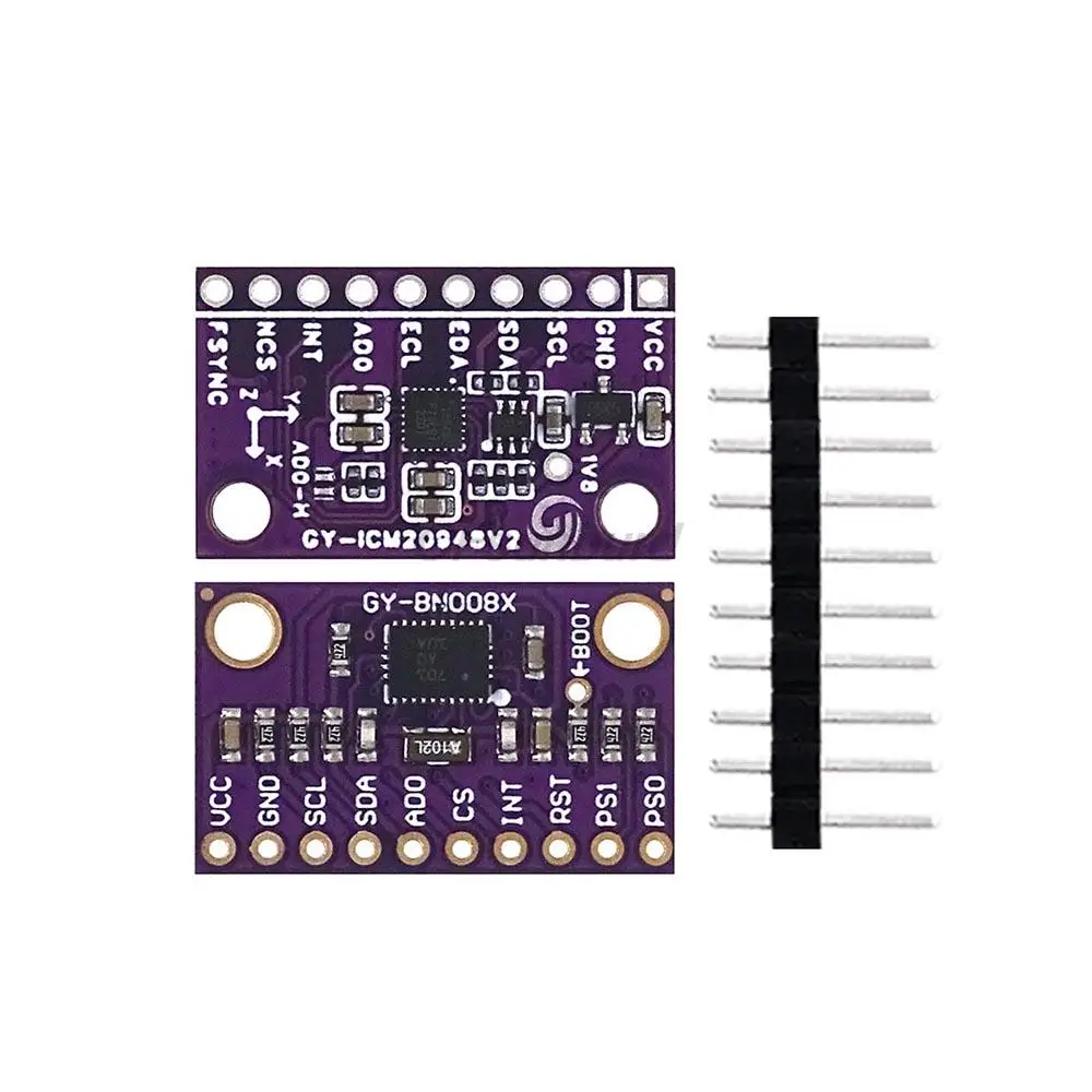 BNO080 Sensor Module High Accuracy Nine Axis Acceleration Gyro Magnetometer Sensor Module 9DOF AHRS GY- BNO080 GY-ICM20948V2