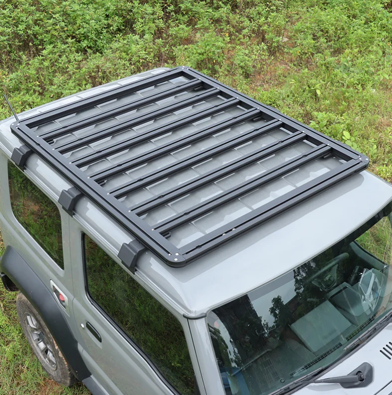 

For Suzuki Jimny JB74 2019 2020 2021 2022 2023 High Quality Aluminum Alloy Car Roof Rack Flat Travel Frame