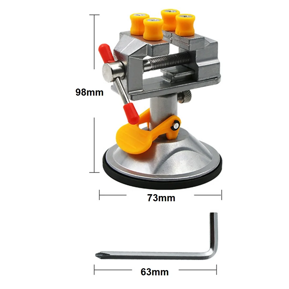 

360°rotary Bench Table Vise Bench Table Vises Suction 360°rotate Tools Clips Craft Watches Craft Model Making Workshop