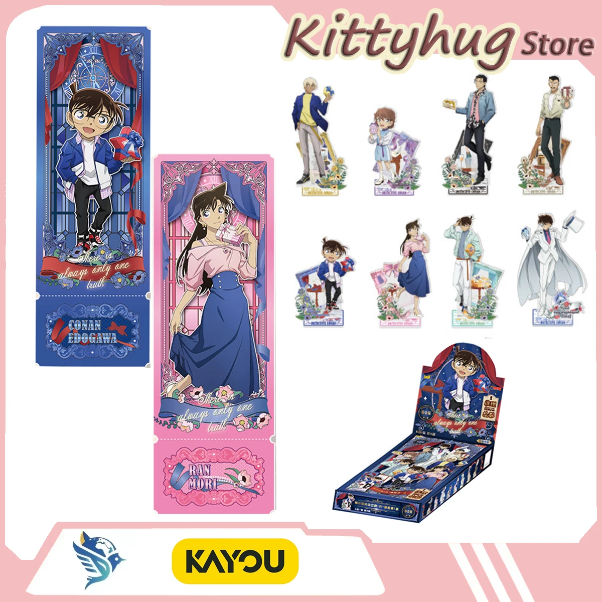 

Акриловые фигурки детективов Конана Kayou: аниме-сувениры, подарок на день рождения, сюрприз